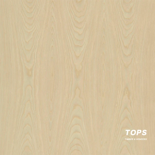 Premium Engineered White Oak Veneer Crown Cut Wood Grain